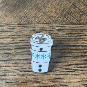 Disney Coffee Cup Pin Frozen Olaf from mystery pin pack
